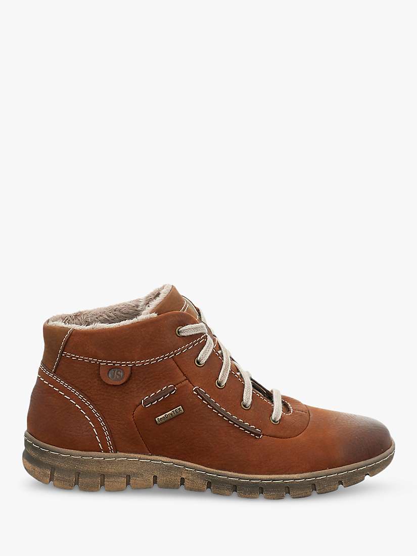 Buy Josef Seibel Steffi 53 Leather Waterproof Ankle Boots Online at johnlewis.com