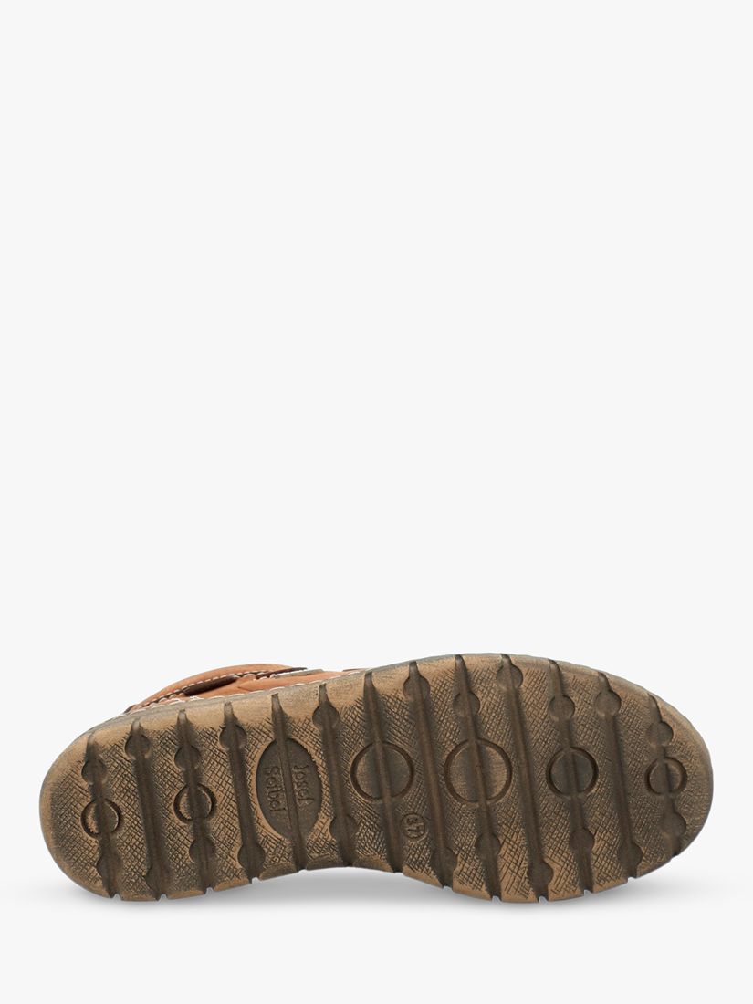 Josef Seibel Steffi 53 Leather Waterproof Ankle Boots, Dark Brown, 4