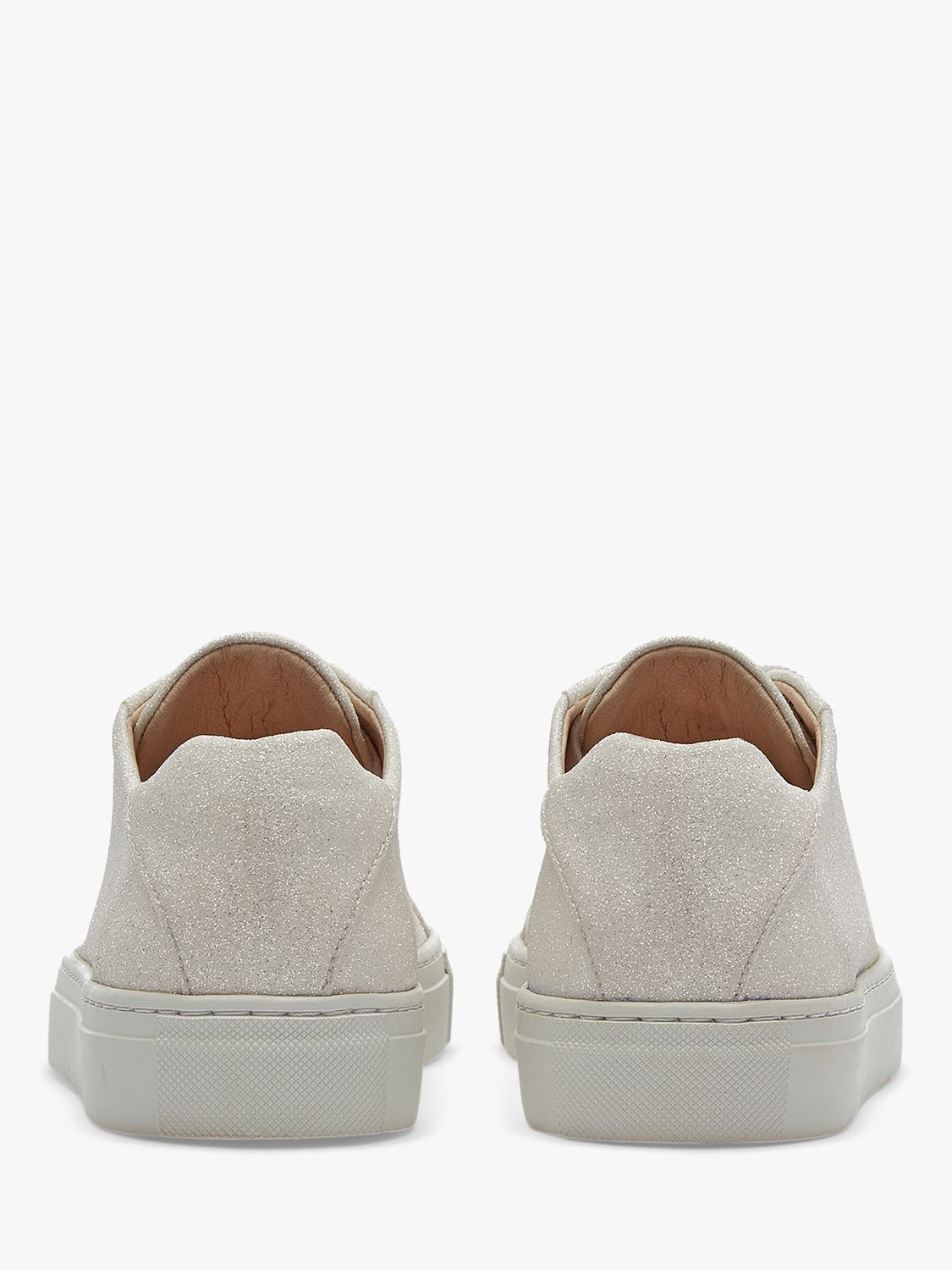 Buy Rainbow Club Millie Shimmer Wedding Trainers, Ivory Online at johnlewis.com