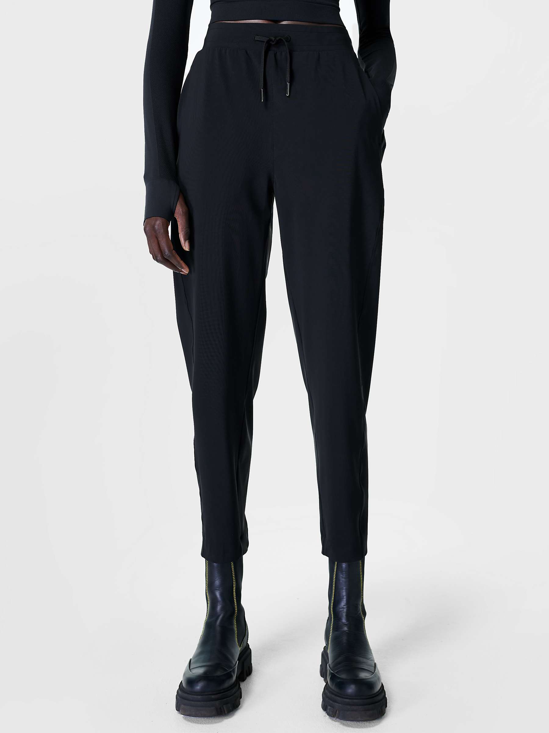 Buy Sweaty Betty Explore 25" Cropped Tapered Trousers Online at johnlewis.com