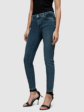 AllSaints Miller Mid-Rise Skinny Jeans