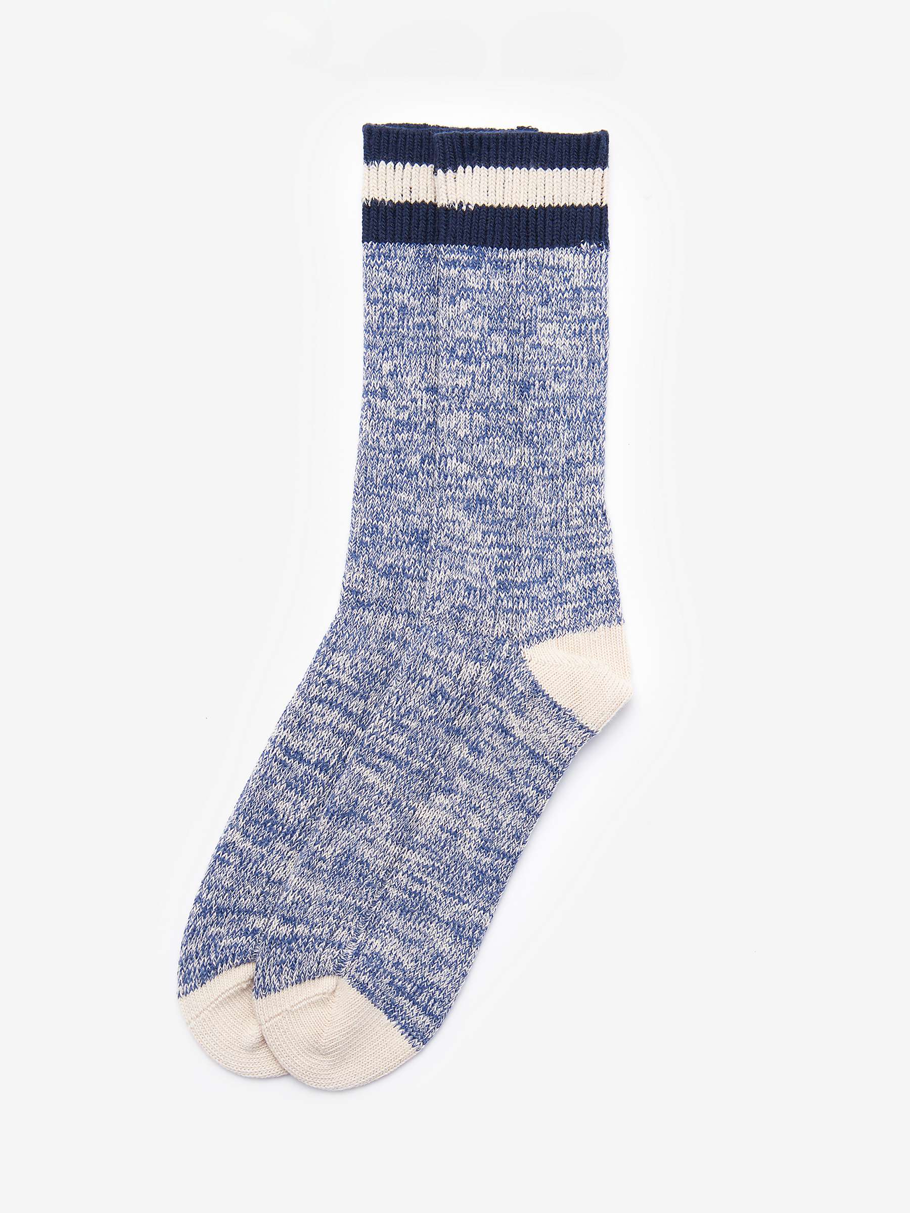 Buy Barbour Shandwick Socks, One Size, Navy Online at johnlewis.com