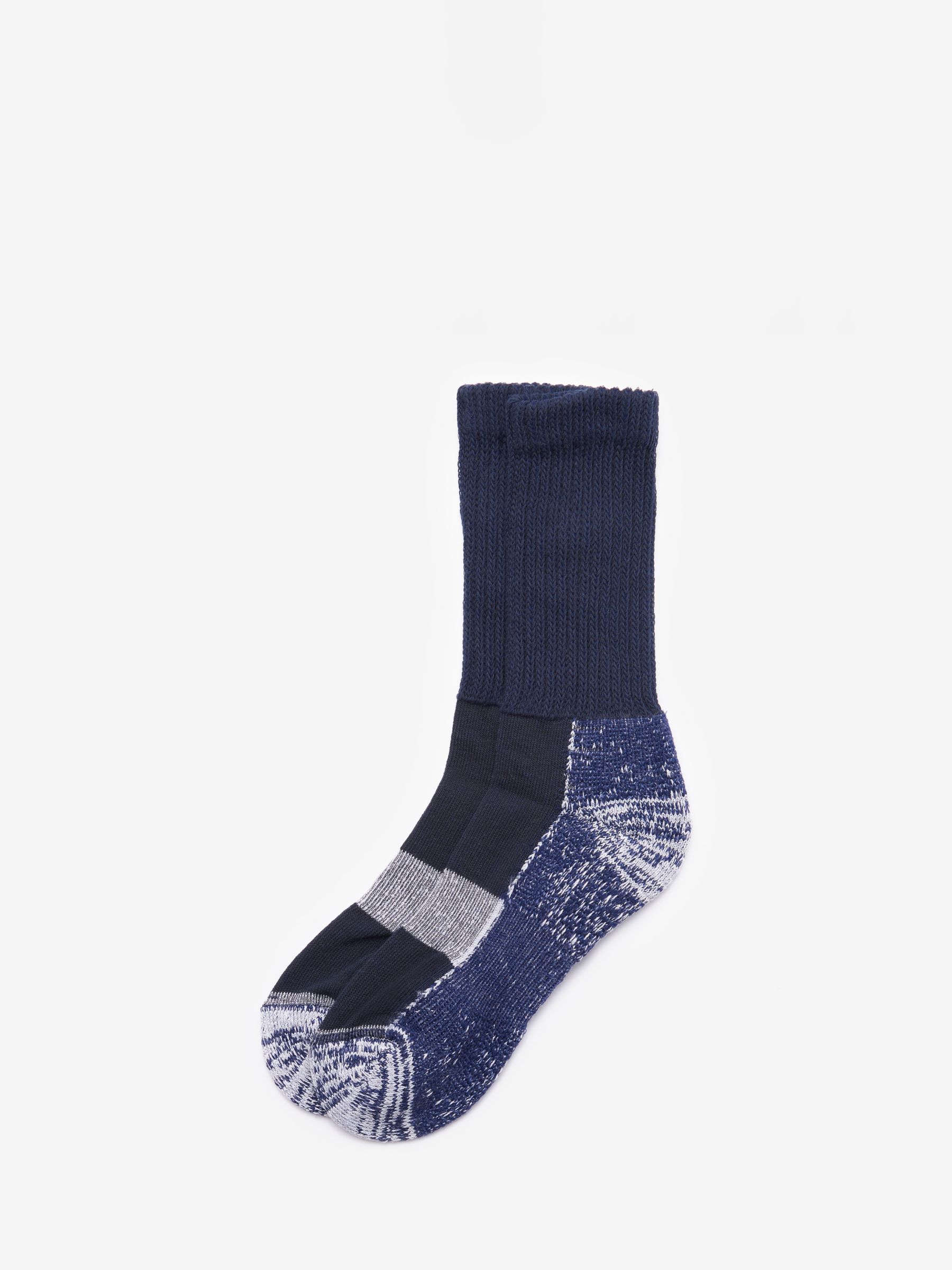 Buy Barbour Lowland Coolmax Hiker Socks, One Size, Navy Online at johnlewis.com