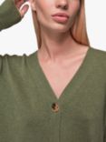 Whistles Cashmere Cardigan, Green