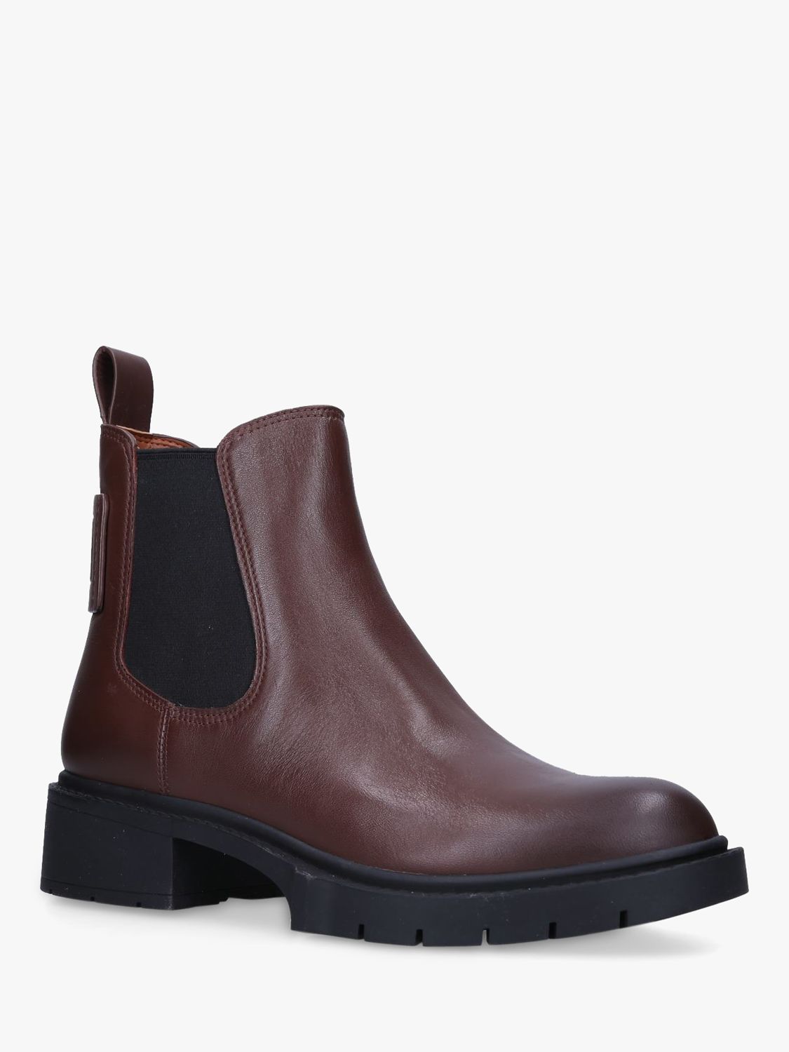 Coach Lyden Leather Ankle Boots
