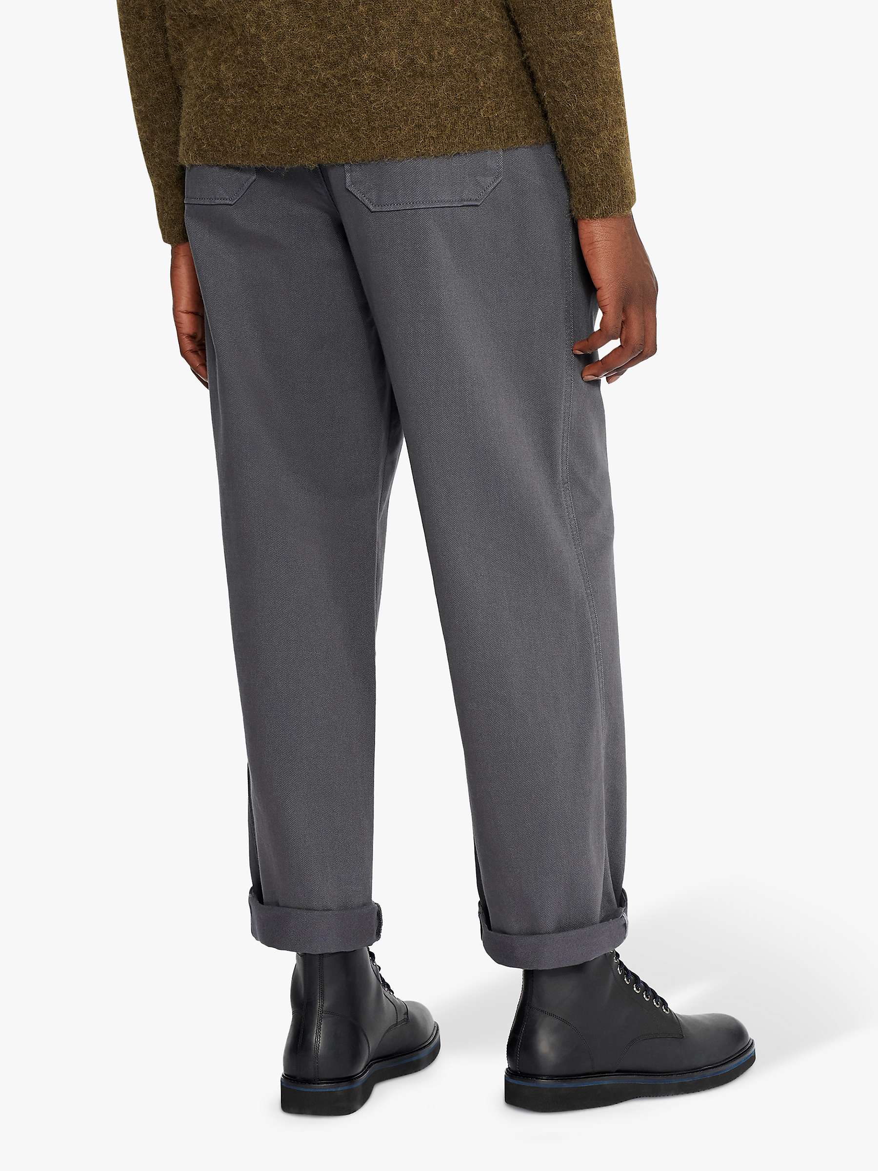 Buy Ted Baker Orb Relaxed Pleated Chinos Online at johnlewis.com
