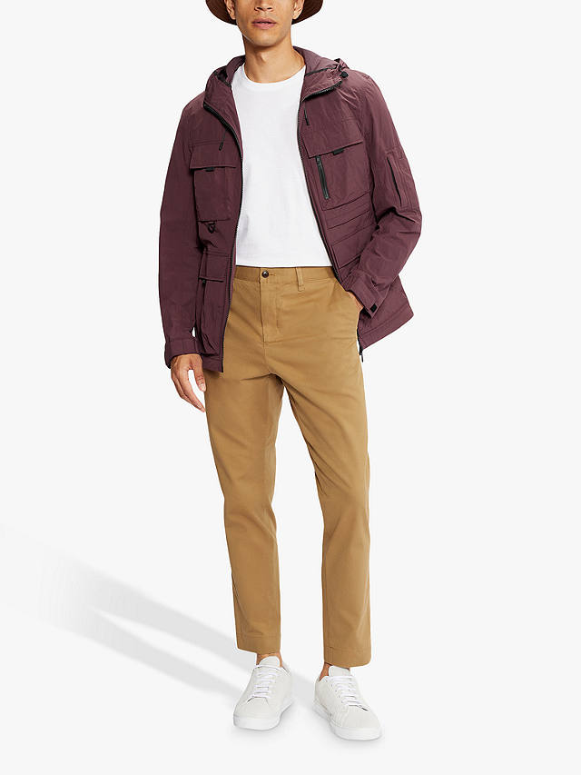 Ted Baker Genbee Cotton Lyocell Chinos, Natural