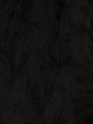 Phase Eight Isobel Tapework Detail Dress, Black
