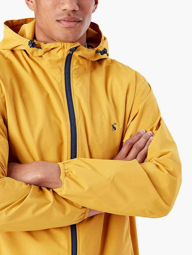 Joules Arlow Lightweight Waterproof Jacket, Yellow
