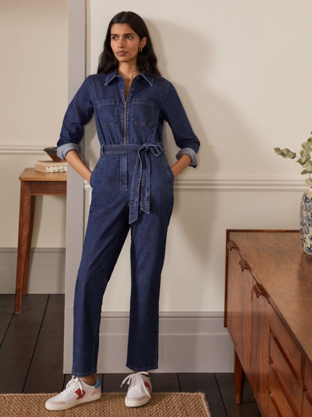 Ladies denim cheap boiler suit uk