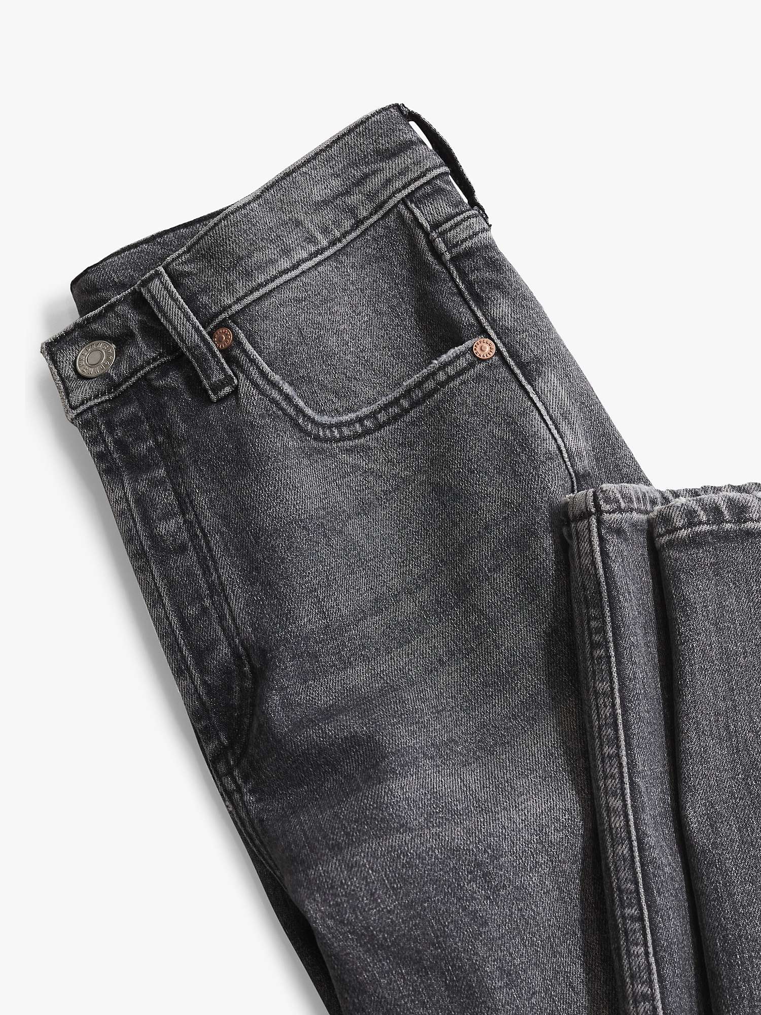 Buy Mango Mar Straight Ankle Grazer Jeans Online at johnlewis.com