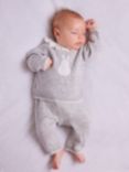 Trotters Lapinou Baby Bunny Cashmere Blend Jumper, Grey