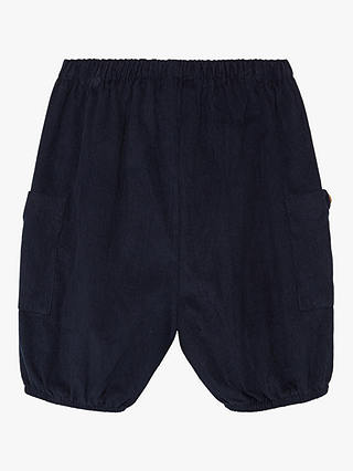 Trotters Thomas Brown Baby's Charlie Trousers, Navy, 3-6 months