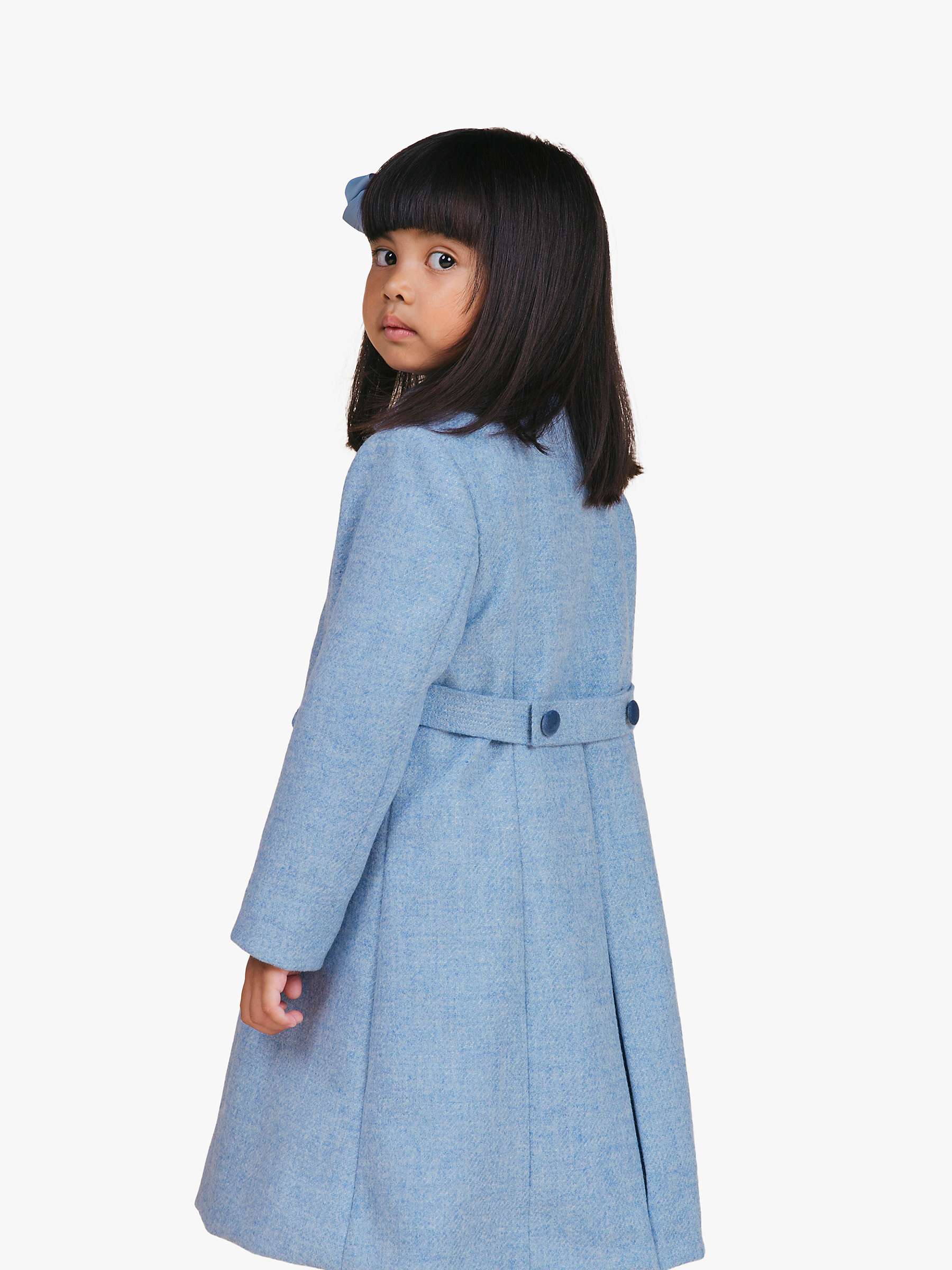 Buy Trotters Heritage Kids' Classic Longline Double Breasted Coat Online at johnlewis.com