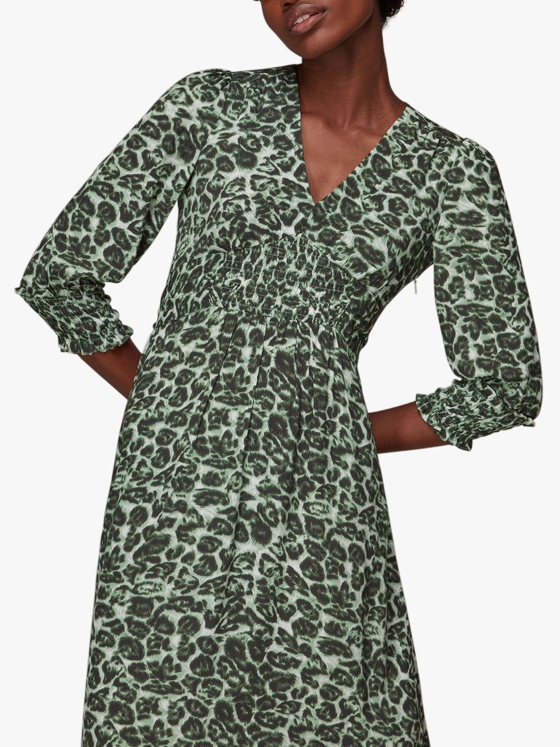 Women's Dresses - Leopard, Green | John ...