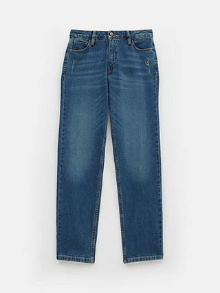 HUSH Agnes Ankle Grazer Jeans, Vintage Wash Blue