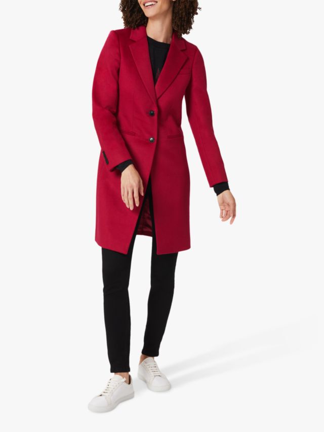 Fuchsia sales pink coat