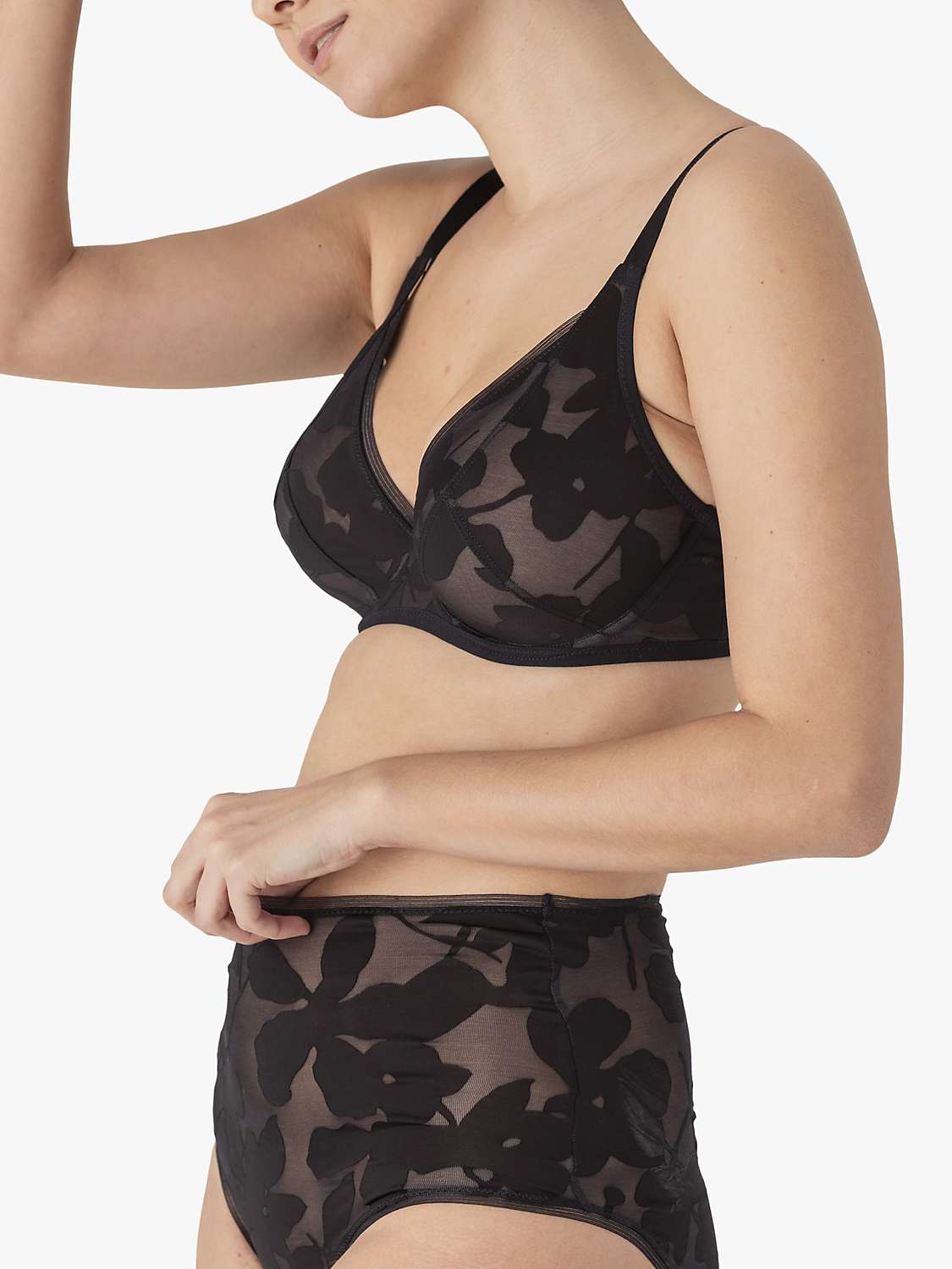 Buy Maison Lejaby Ombrage High Waisted Knickers Online at johnlewis.com