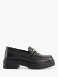 Dune Gallagher Flatform Leather Loafers