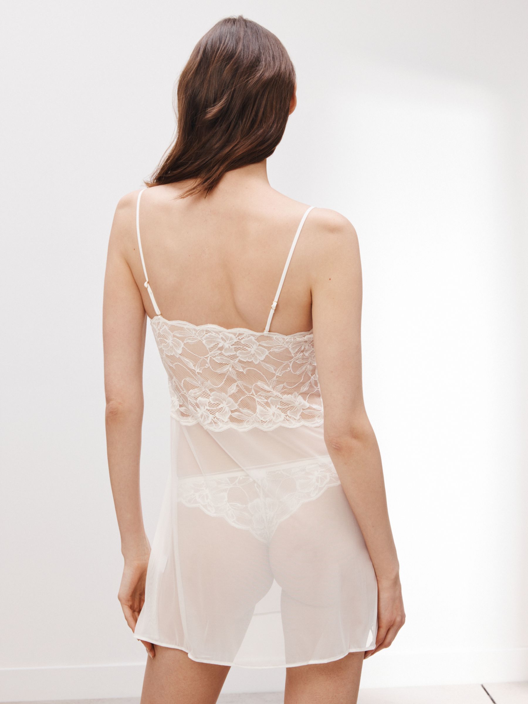 AND/OR Wren Chemise, Ivory, S