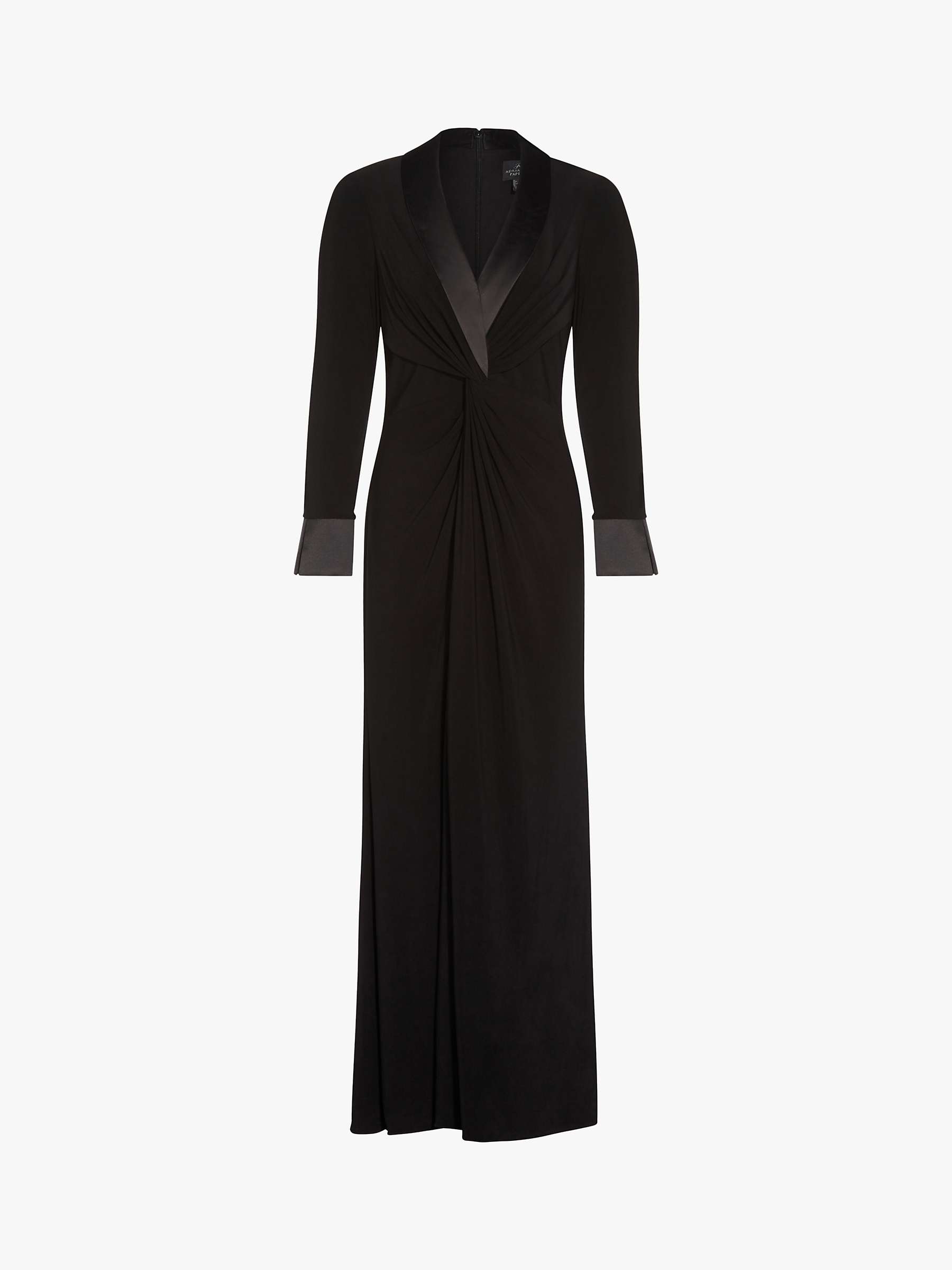 Buy Adrianna Papell Tuxedo Dress, Black Online at johnlewis.com