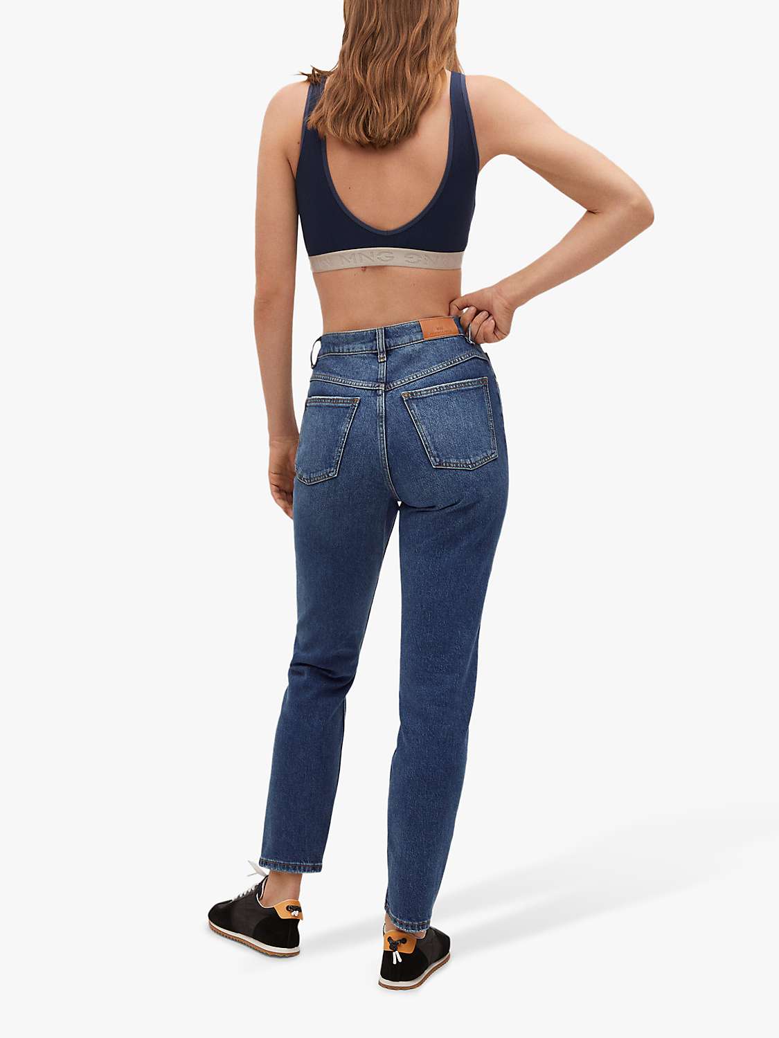 Buy Mango New Mom Fit High Waist Jeans Online at johnlewis.com