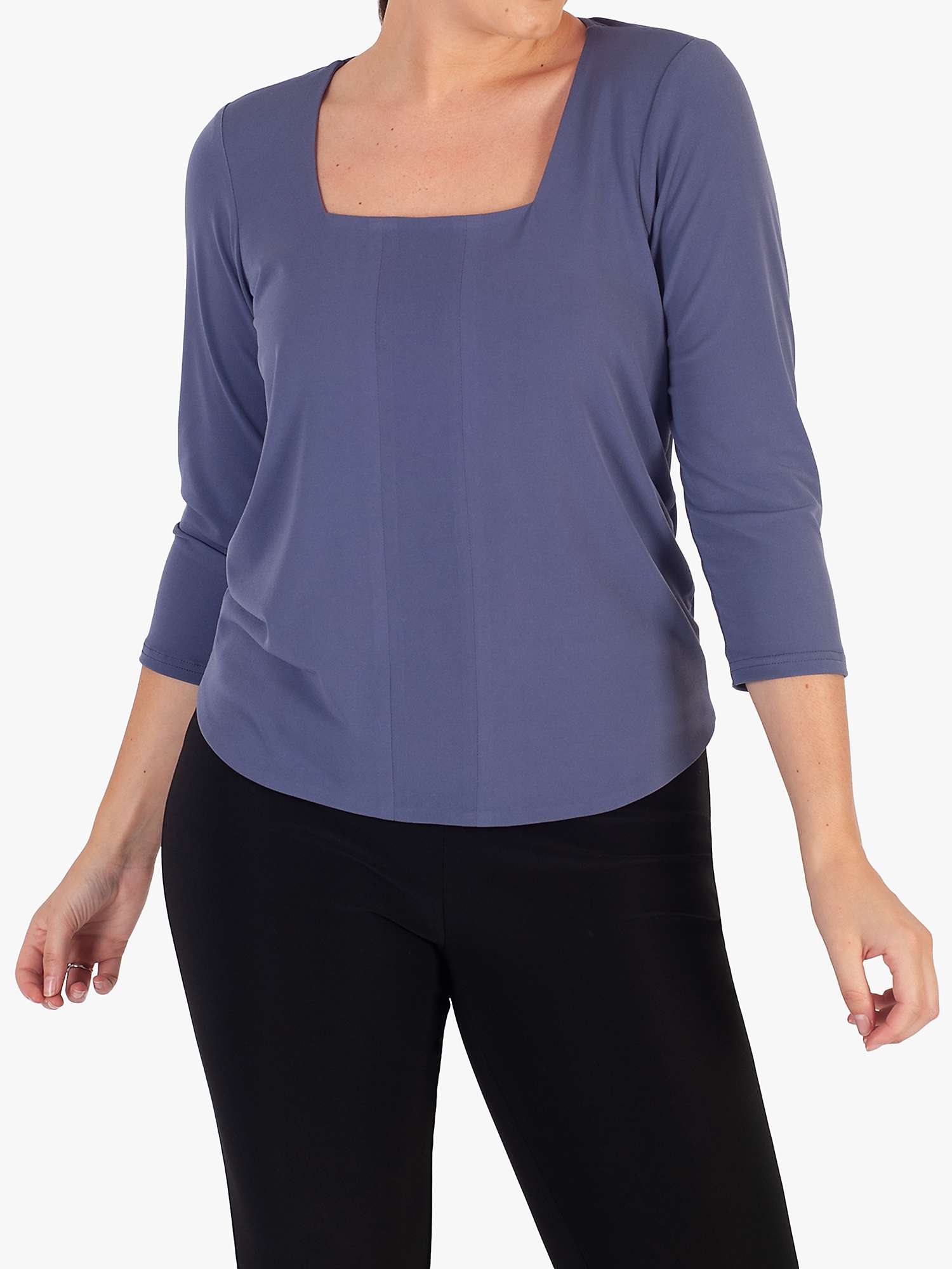 Buy chesca Square Neck Long Sleeve Top Online at johnlewis.com