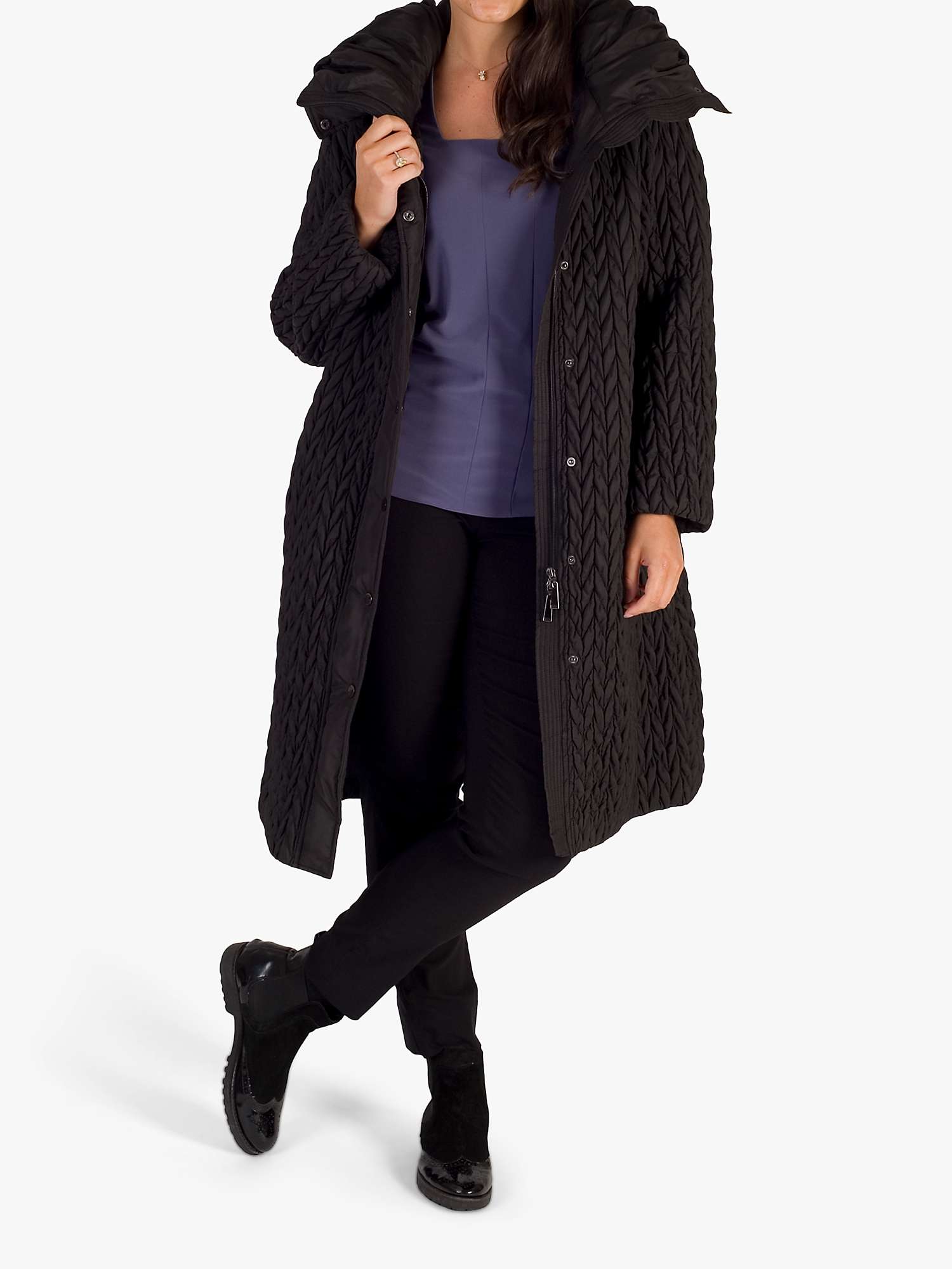 Buy chesca Square Neck Long Sleeve Top Online at johnlewis.com