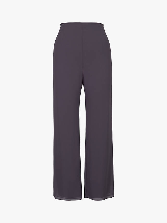 chesca Chiffon Trousers, Pewter