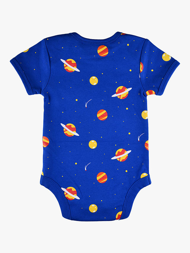 Fabric Flavours Baby NASA Baby Grow, Blue