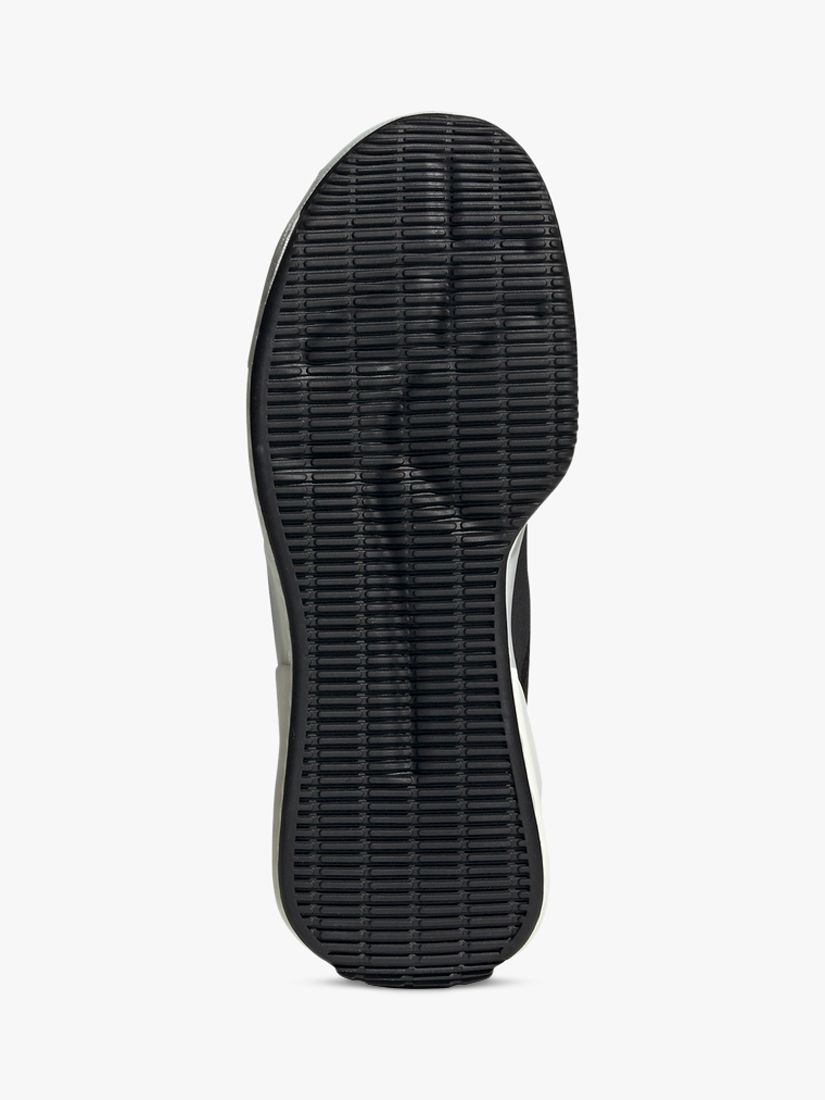 adidas by Stella McCartney Treino Mid-Cut Trainers, Black/White, 4