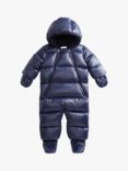 Ralph Lauren Baby Water-Repellent Puffer Snowsuit, Navy