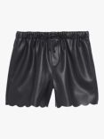 Mango Kids' Mia Faux Leather Shorts