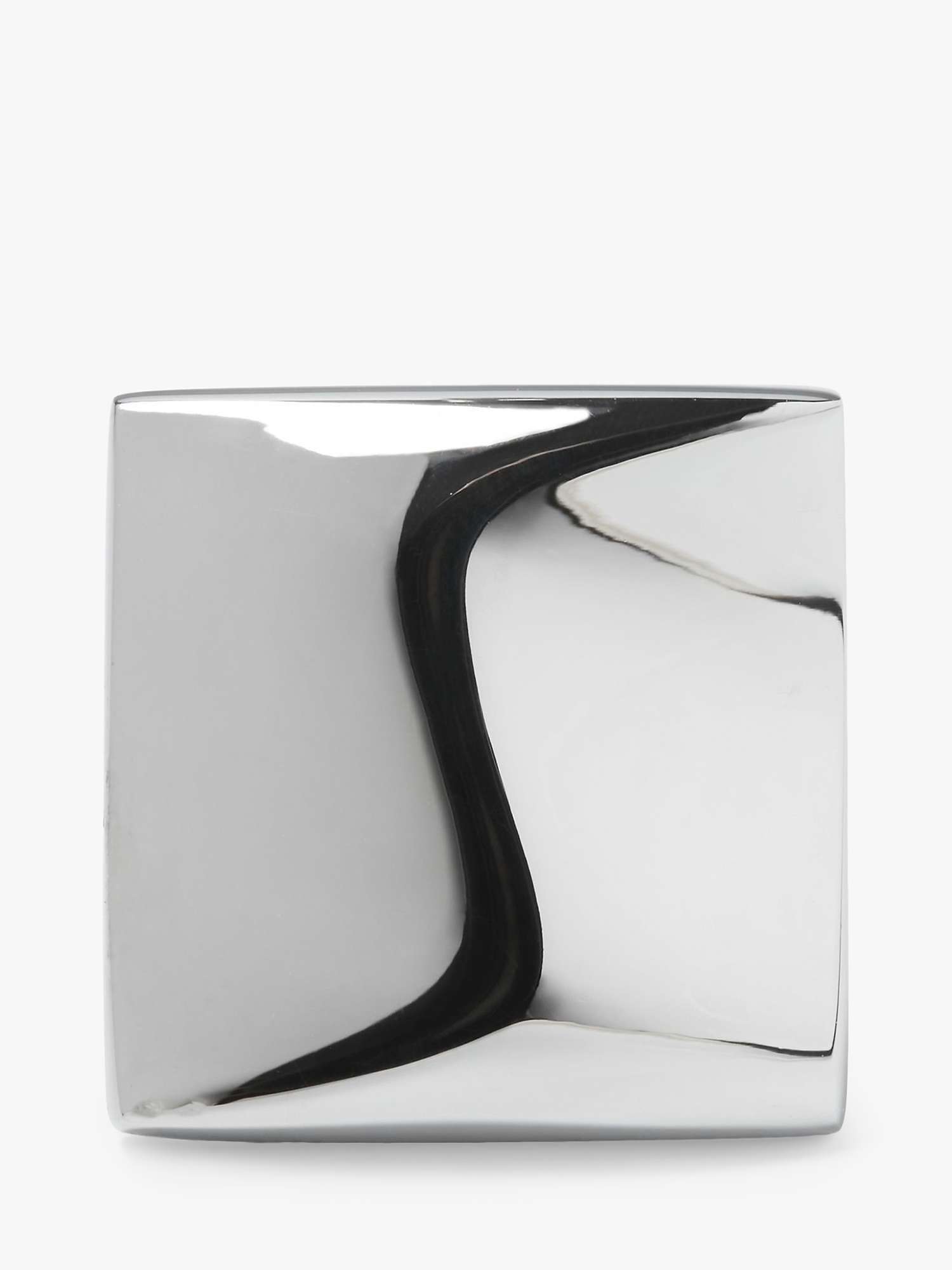 Buy Simon Carter Squiggle Square Cufflinks, Silver Online at johnlewis.com