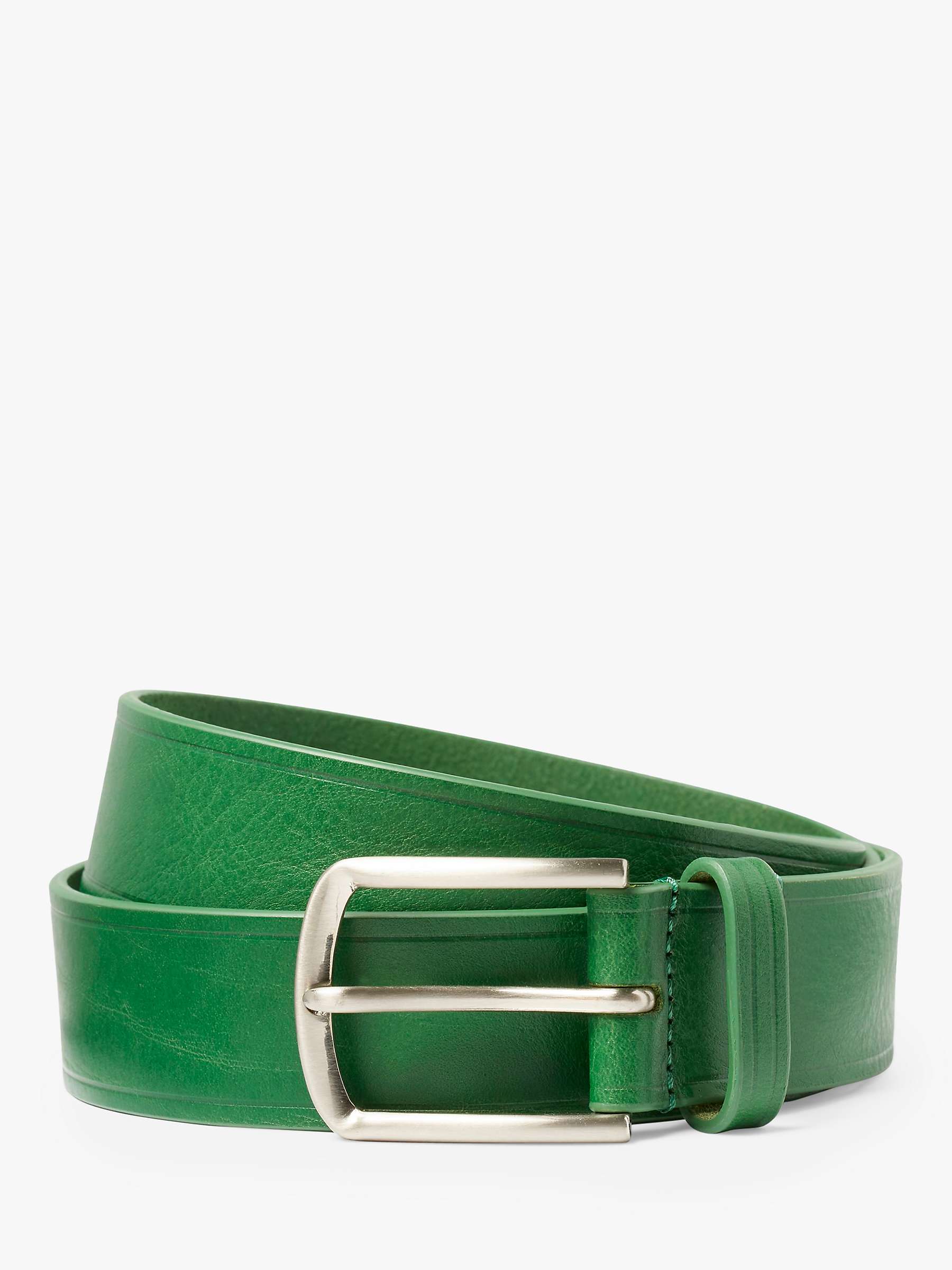 Buy Simon Carter Plain Leather Belt Online at johnlewis.com
