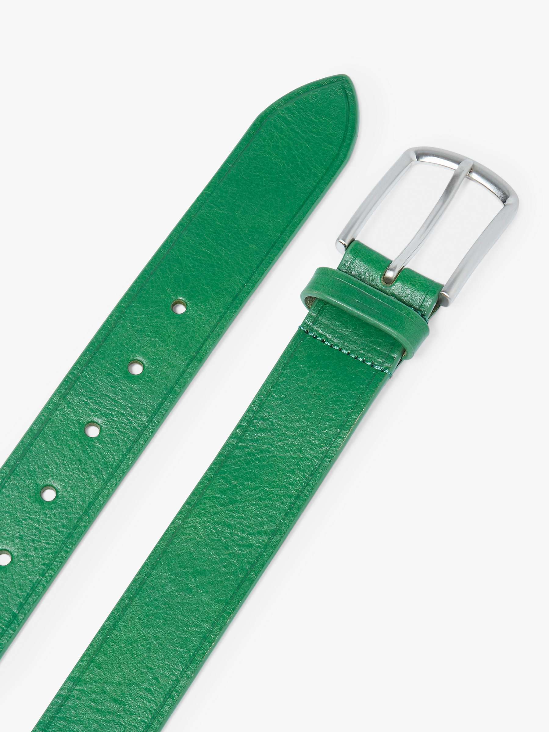Buy Simon Carter Plain Leather Belt Online at johnlewis.com