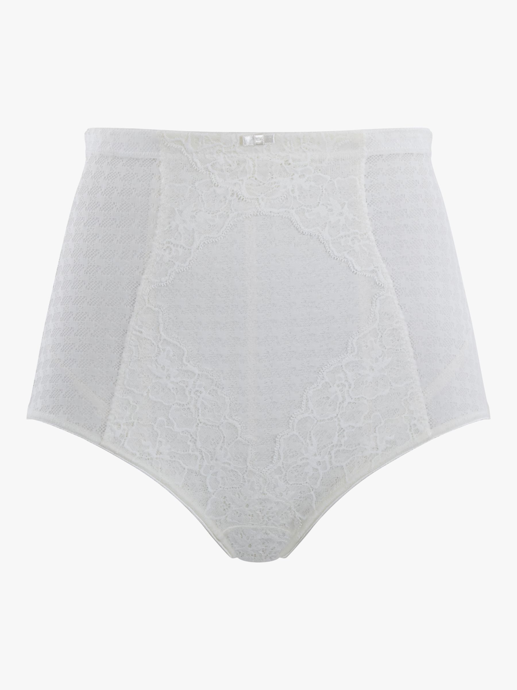 Panache Envy High Waist Knickers, Ivory at John Lewis & Partners