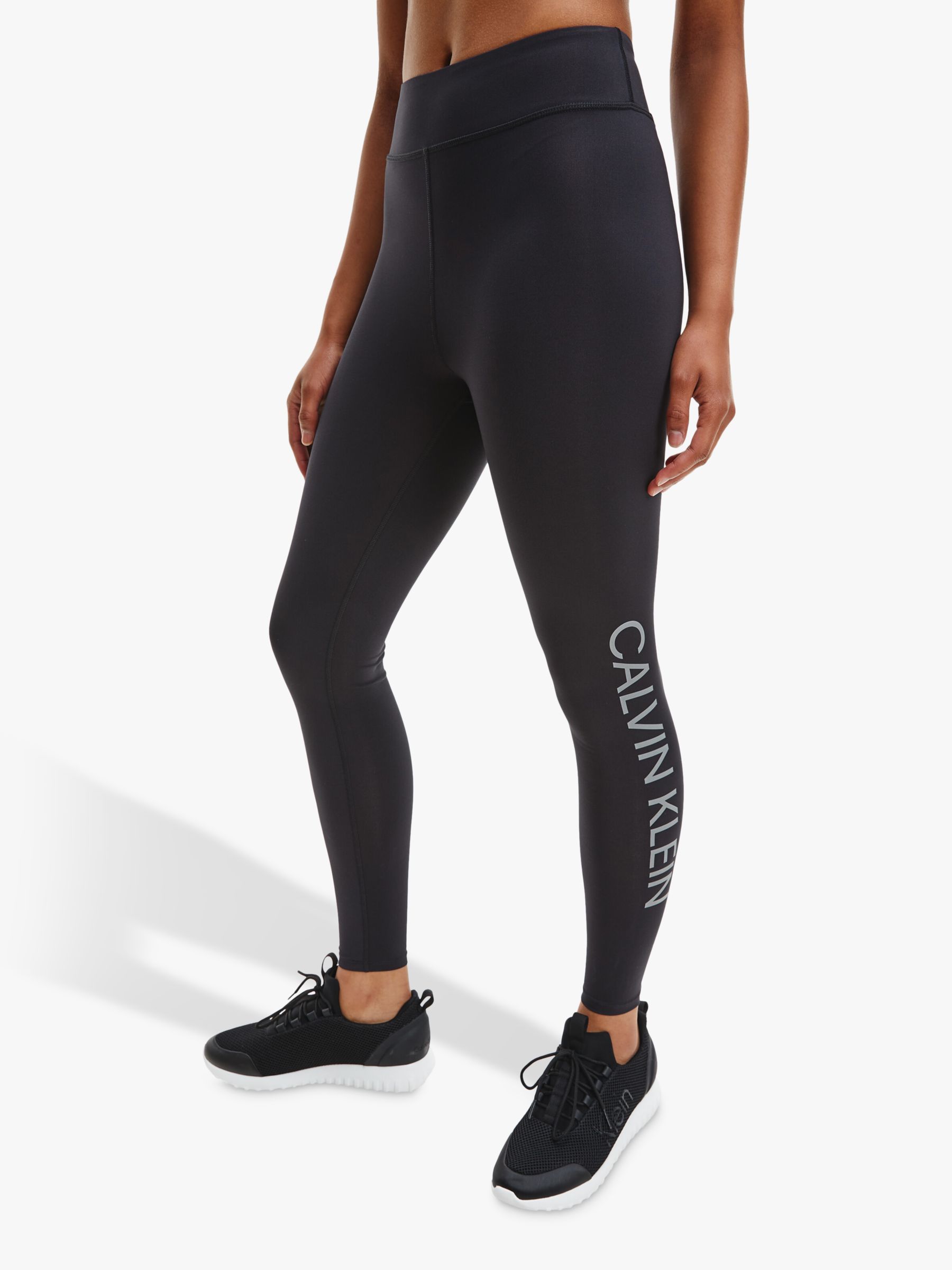Calvin Klein Performance Rhinestone High-waist Leggings in Black