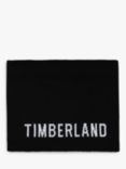 Timberland Kids' Jacquard Logo Snood, Black