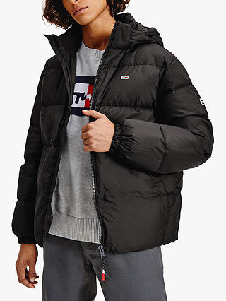Tommy Jeans Sustainable Down Baffled Jacket, Black