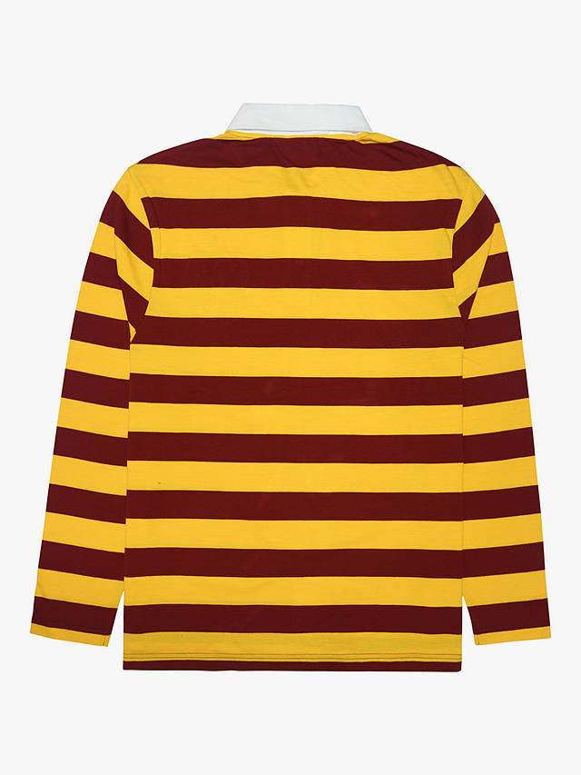 Fabric Flavours Harry Potter Gryffindor Rugby Polo Top, Yellow/Red/Multi