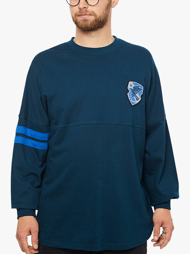 Fabric Flavours Harry Potter Ravenclaw Oversized Sweatshirt, Navy