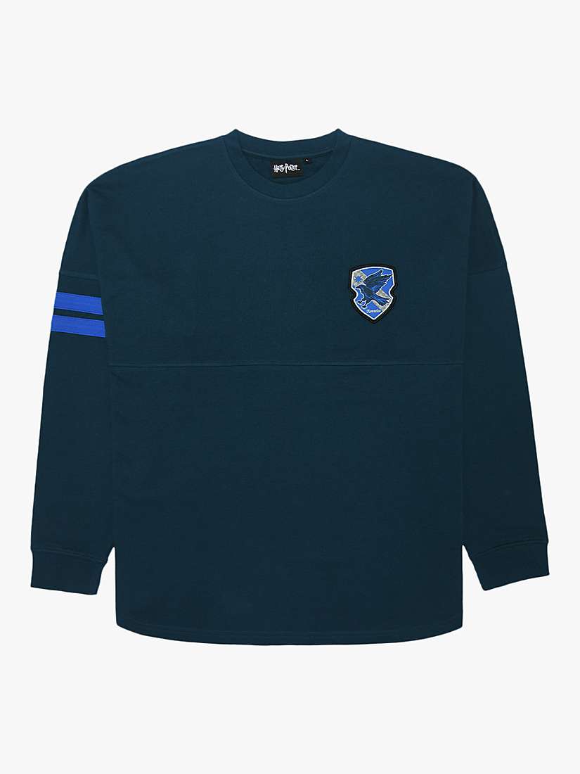 Buy Fabric Flavours Harry Potter Ravenclaw Oversized Sweatshirt, Navy Online at johnlewis.com