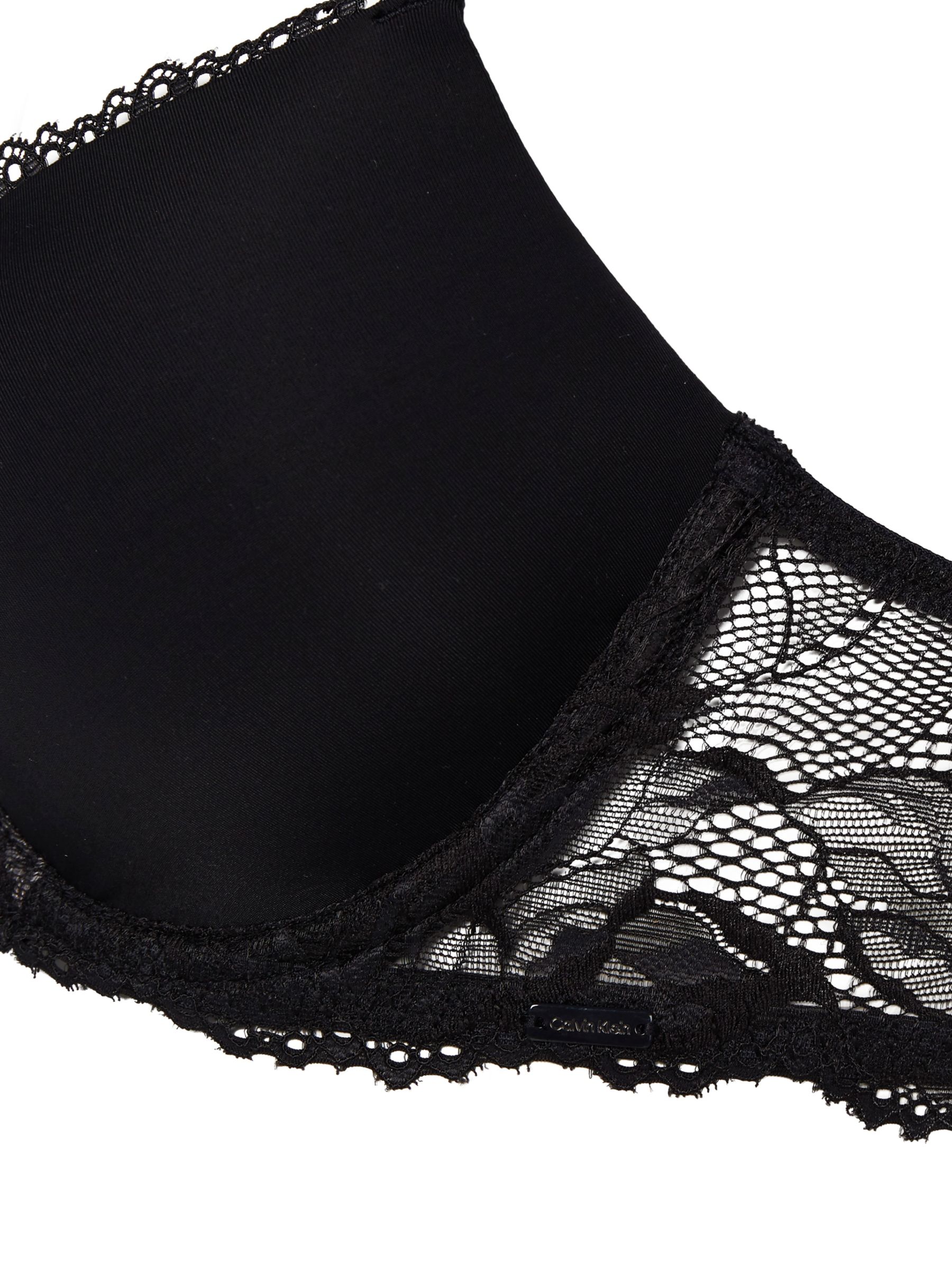 Calvin Klein Underwear Women's Seductive Comfort Lotus Floral Lift Demi Bra,  Black, 32B : : Clothing, Shoes & Accessories