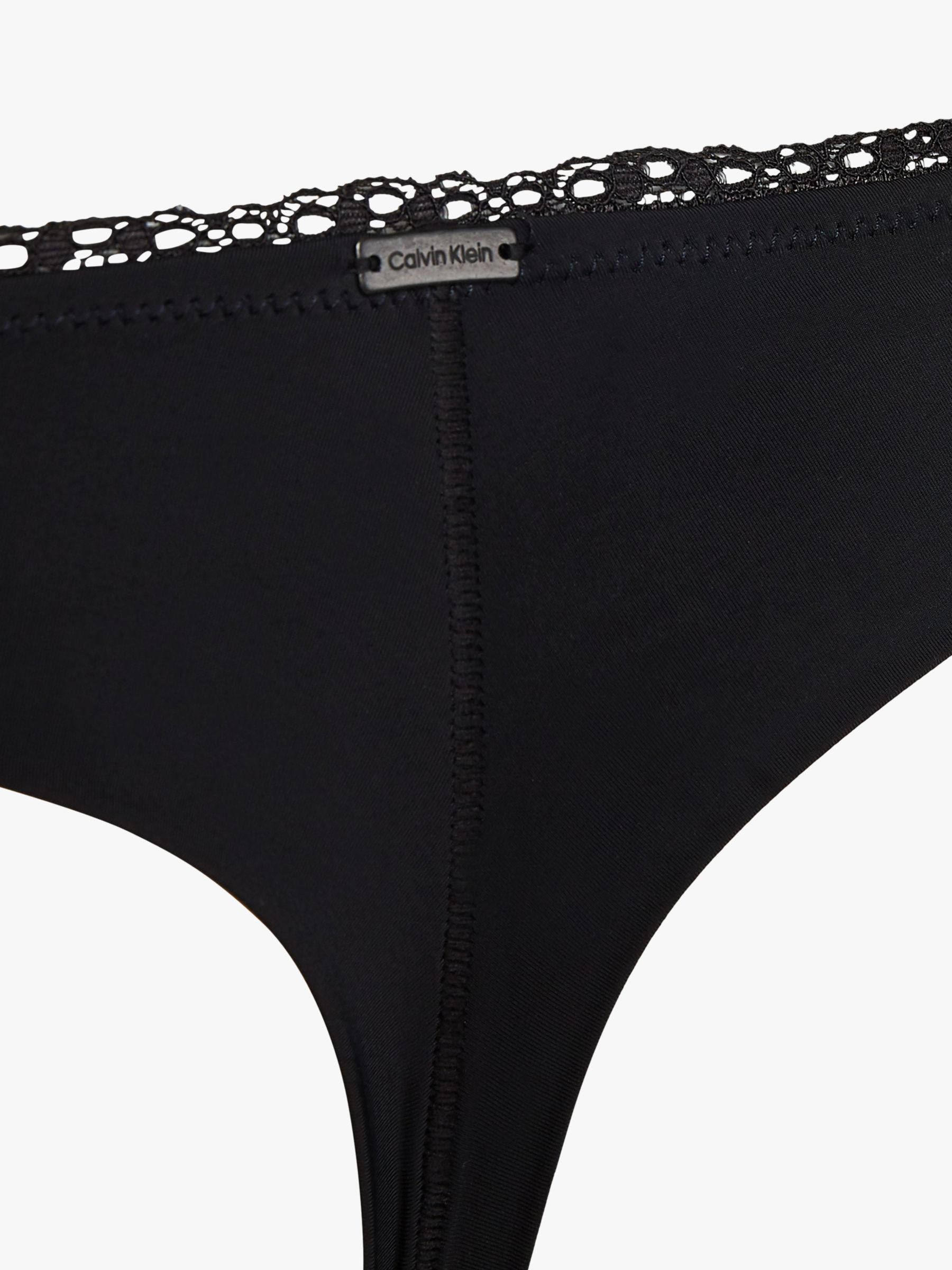 Calvin Klein Jeans MODERN THONG Black - Fast delivery