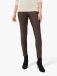 Phase Eight Kristina Leather Look Skinny Jeans