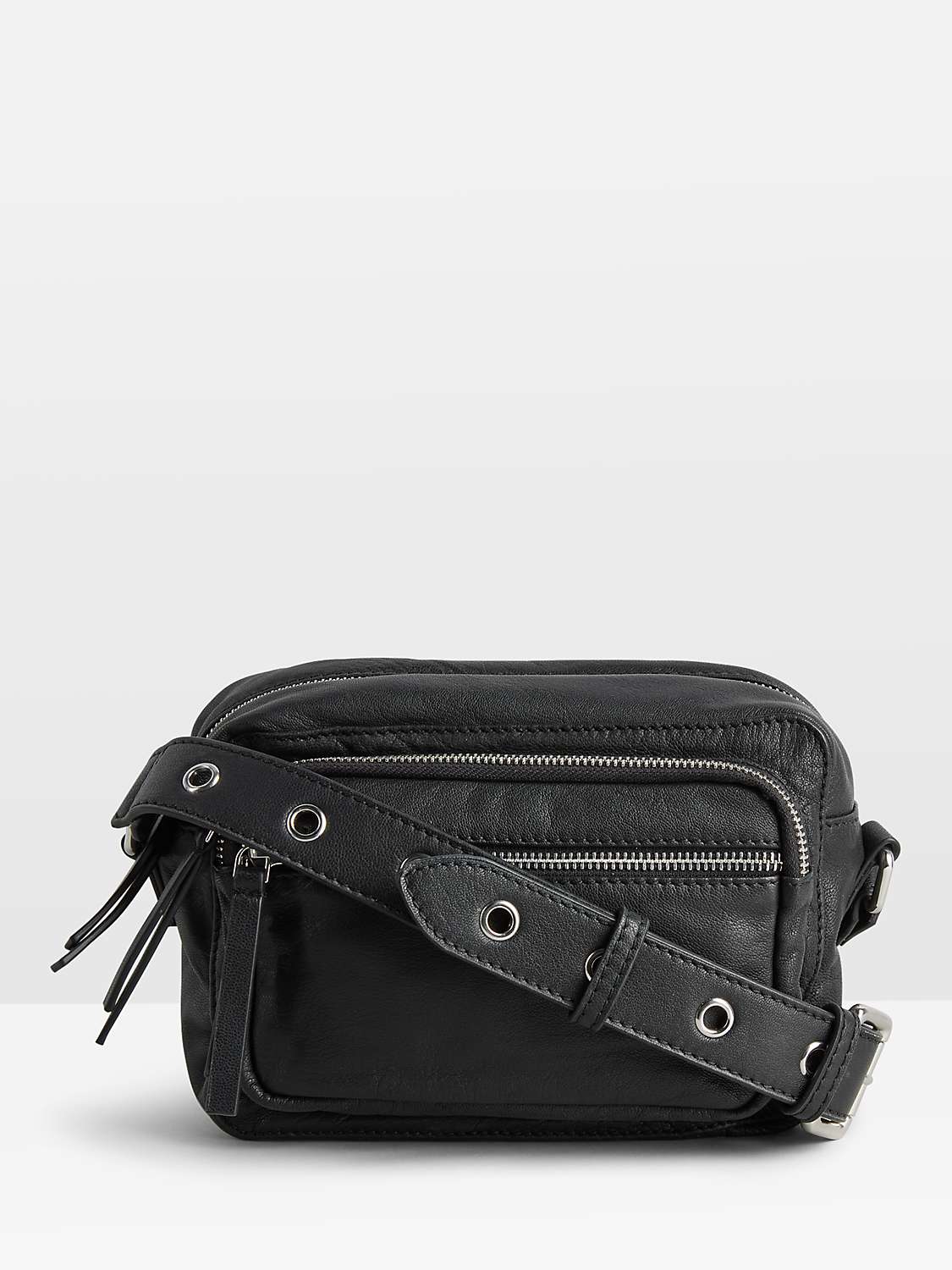Buy hush Albany Leather Cross Body Bag Online at johnlewis.com