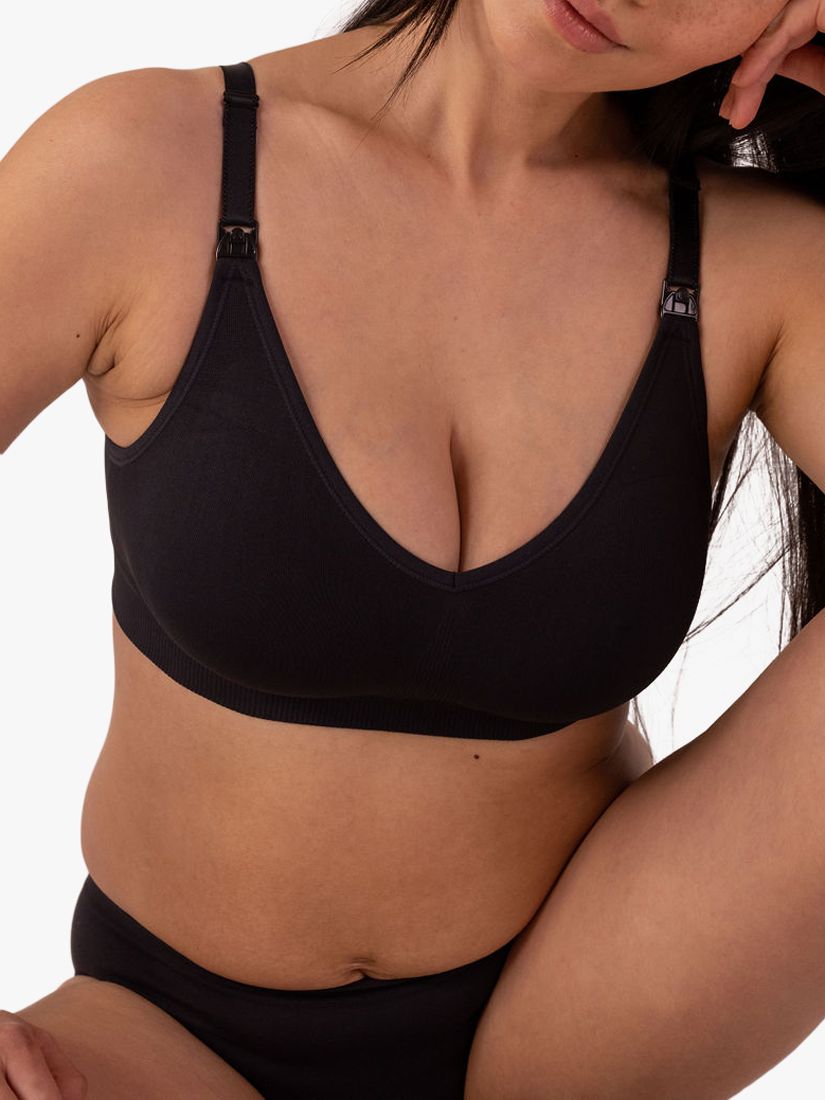 Bravado Designs Women's Body Silk Seamless Black Size Medium - Full Cup  4sco for sale online
