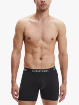 Calvin Klein Cotton Stretch 3 pack boxer briefs in black