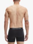 Calvin Klein Cotton Stretch Regular Fit Boxer Briefs, Pack of 3, Black